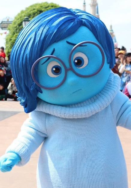 没错,就是她↓看过头脑特工队的朋友们应该对忧忧很熟悉吧!