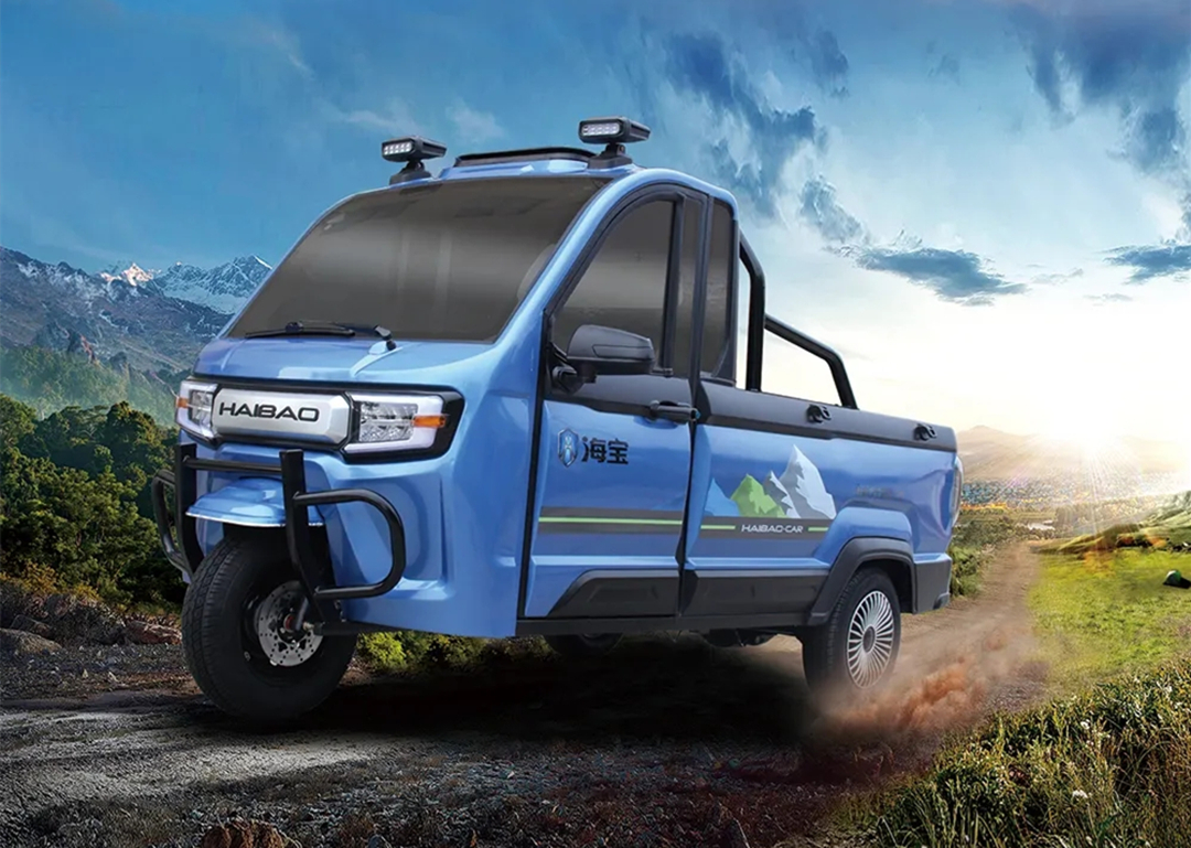 2,海宝皮卡系列首先,第一款车型就是雅迪新能源代步车系列,其主要代表
