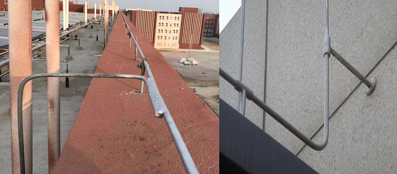 避雷带,引下线,接地干线错误与正确做法