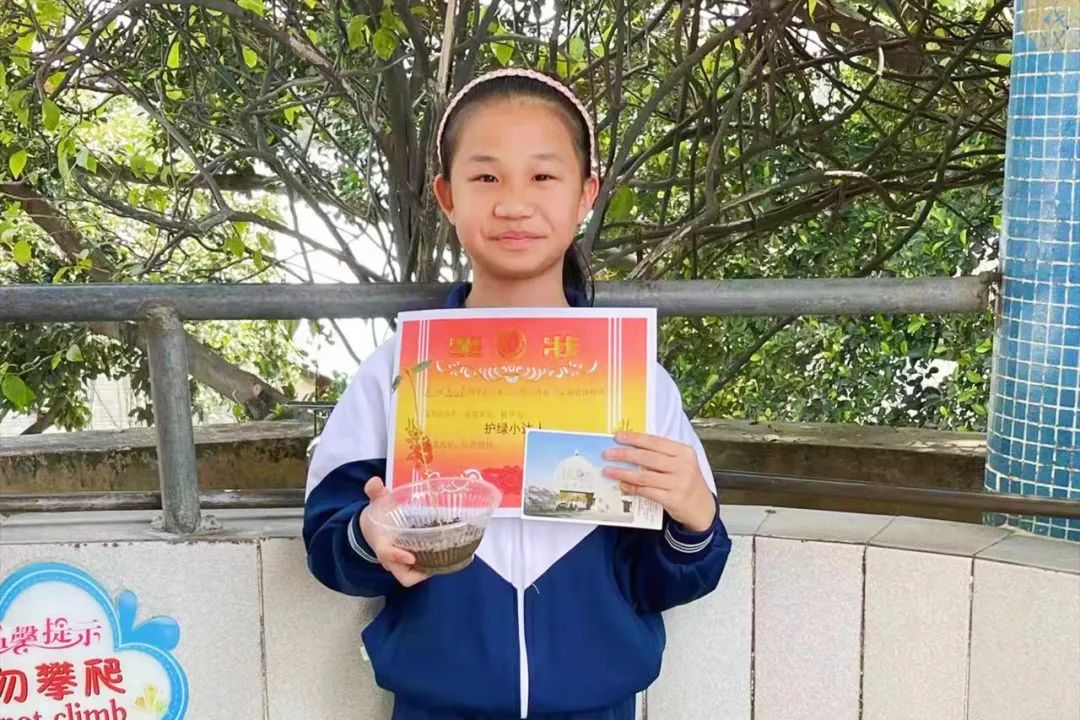 张槎有个“绿色学校”，学生用实际行动妆点美丽校园→