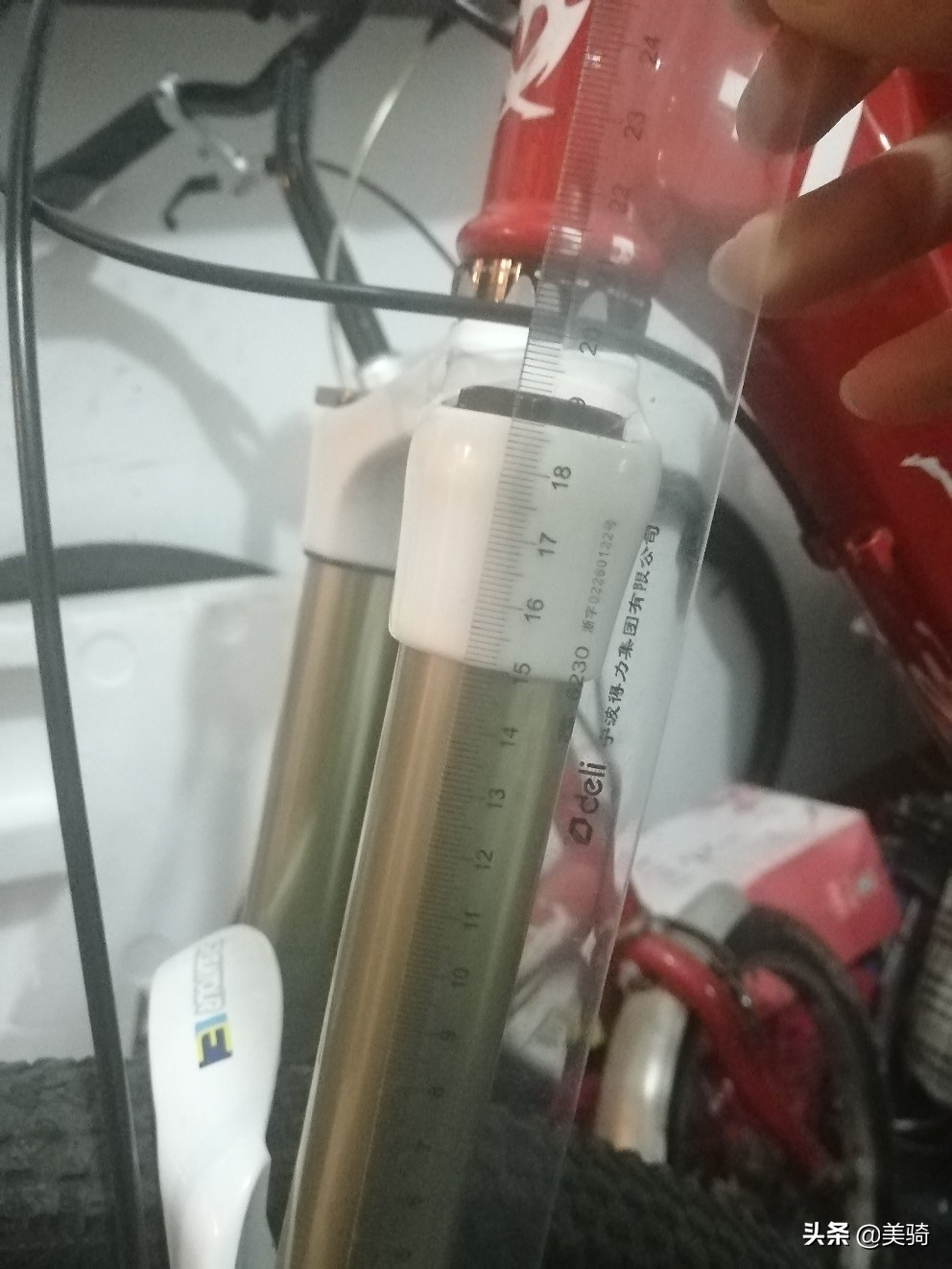 车友分享 26寸软尾TANK HONE山地车改装