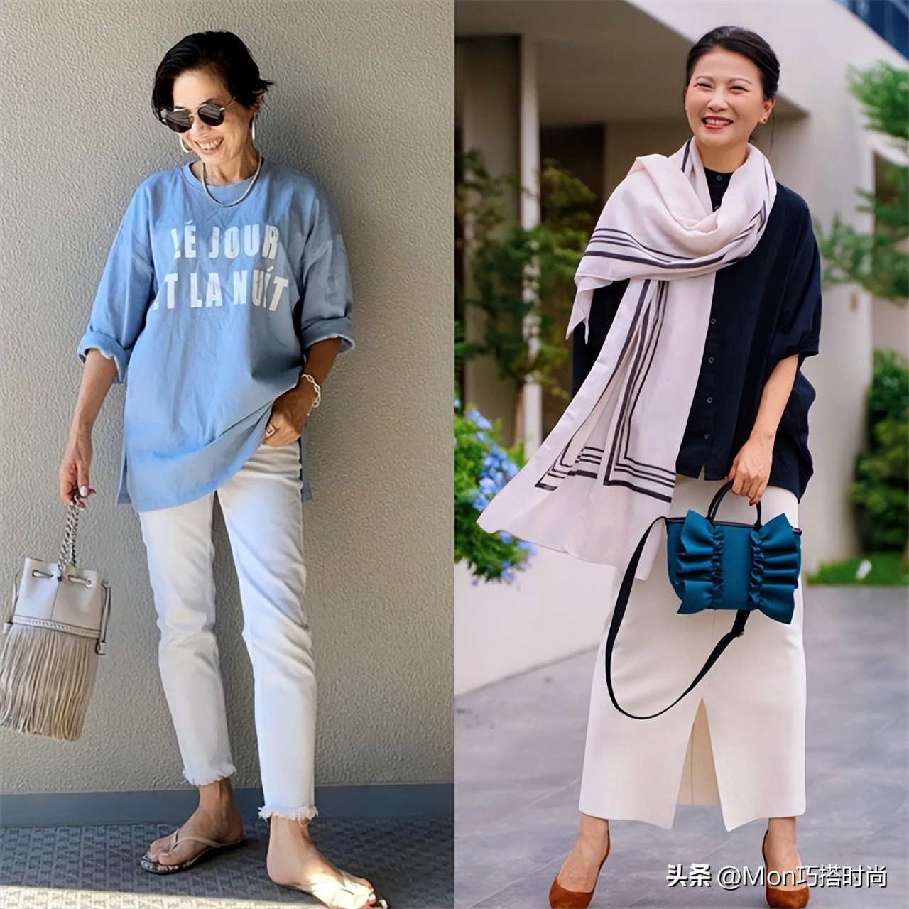 女人过了50岁，到底该扮嫩还是放任老态？看完这4组对比图，秒懂