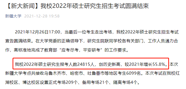 这10所院校考研人数暴涨，太卷了
