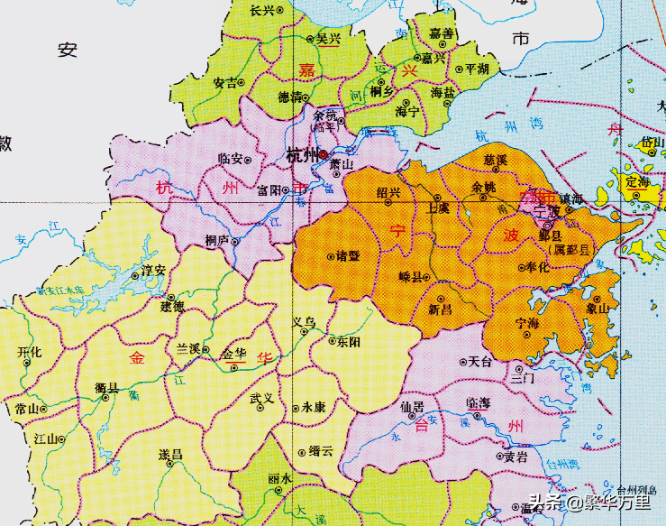 浙江省有哪些市浙江省有哪些市和縣