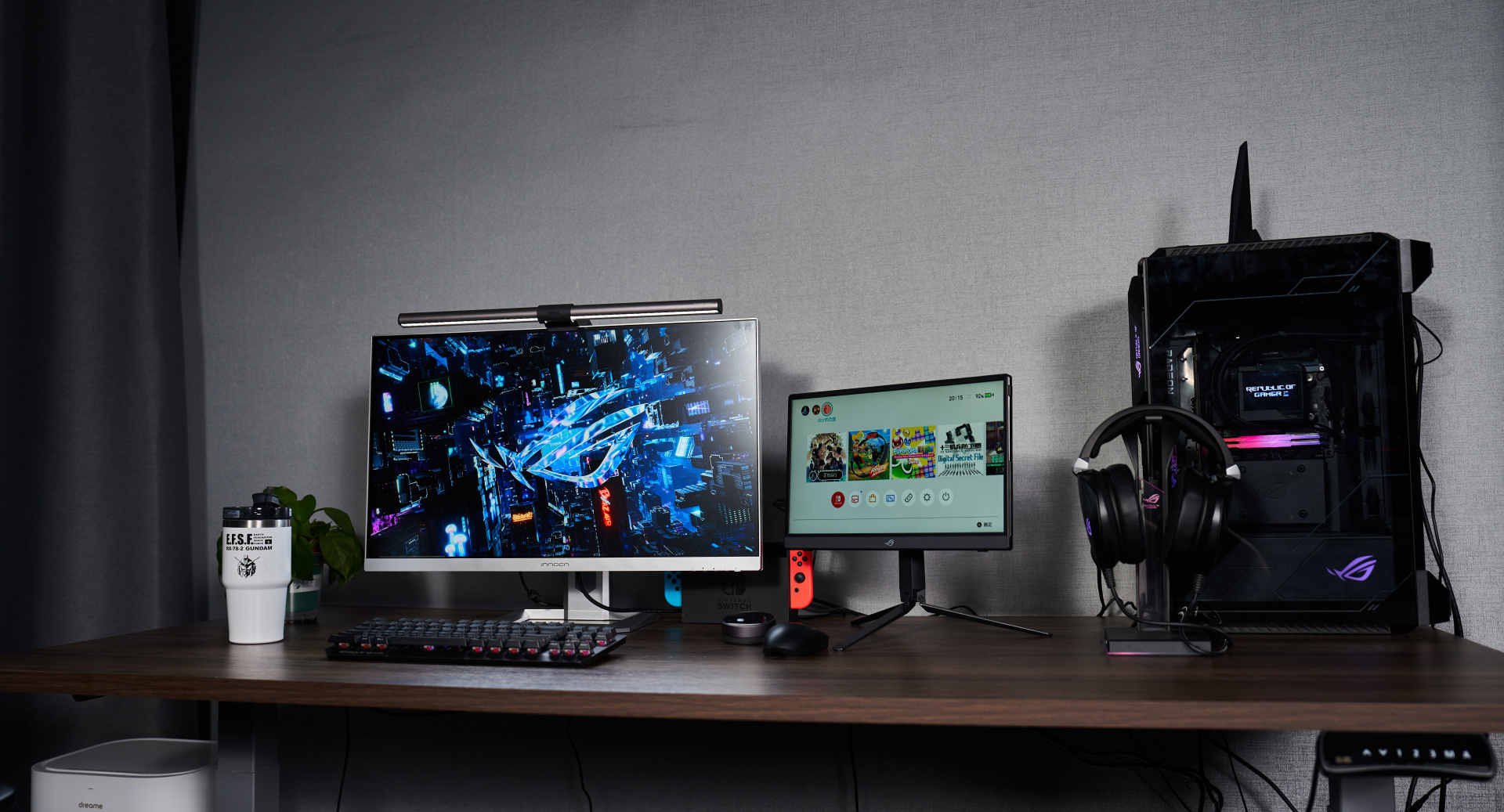 rog全家桶桌搭 | 既然要追求败家,那就要贯彻到底咯