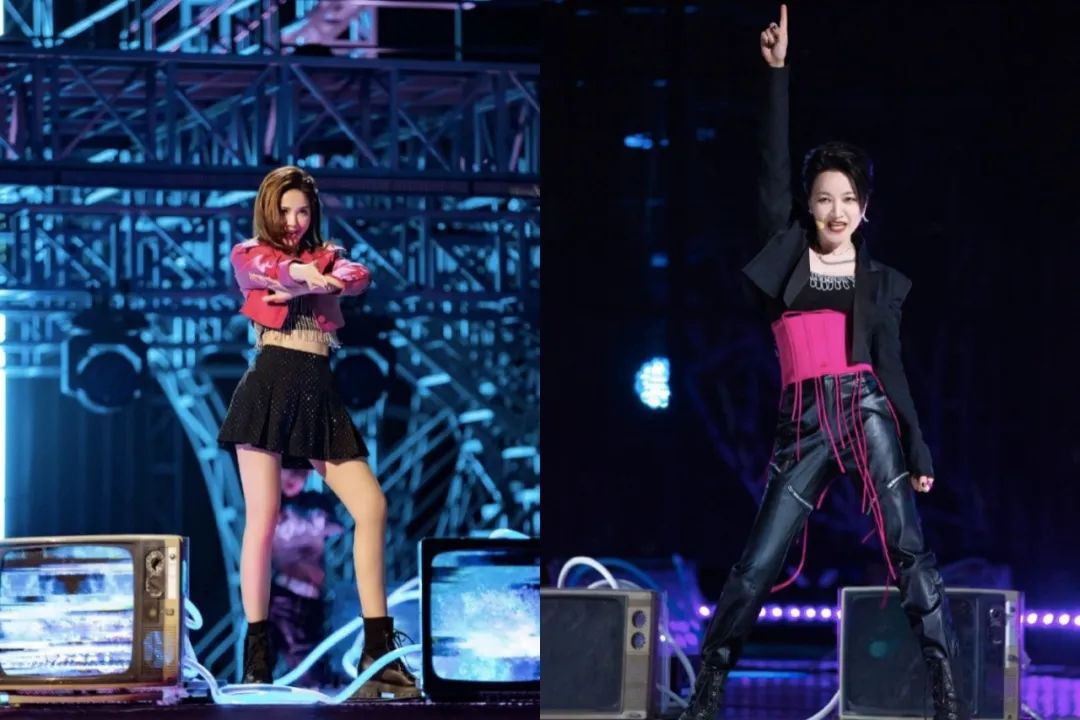 《乘风破浪》太卷了：蔡卓妍11厘米内增高，王心凌马丁靴1万4