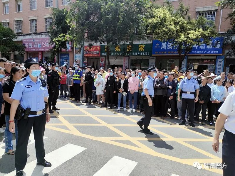 助力中考 为梦护航 | 陆良县公安局圆满完成2022年中考安保任务