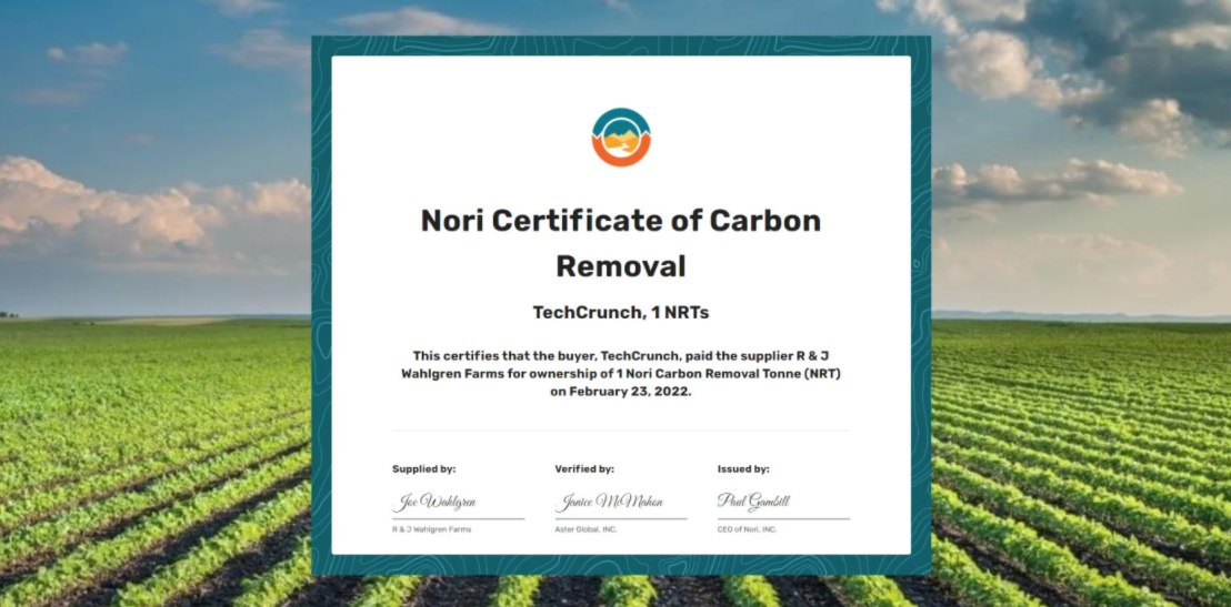 对讽刺无动于衷，Nori将碳市场放在区块链上