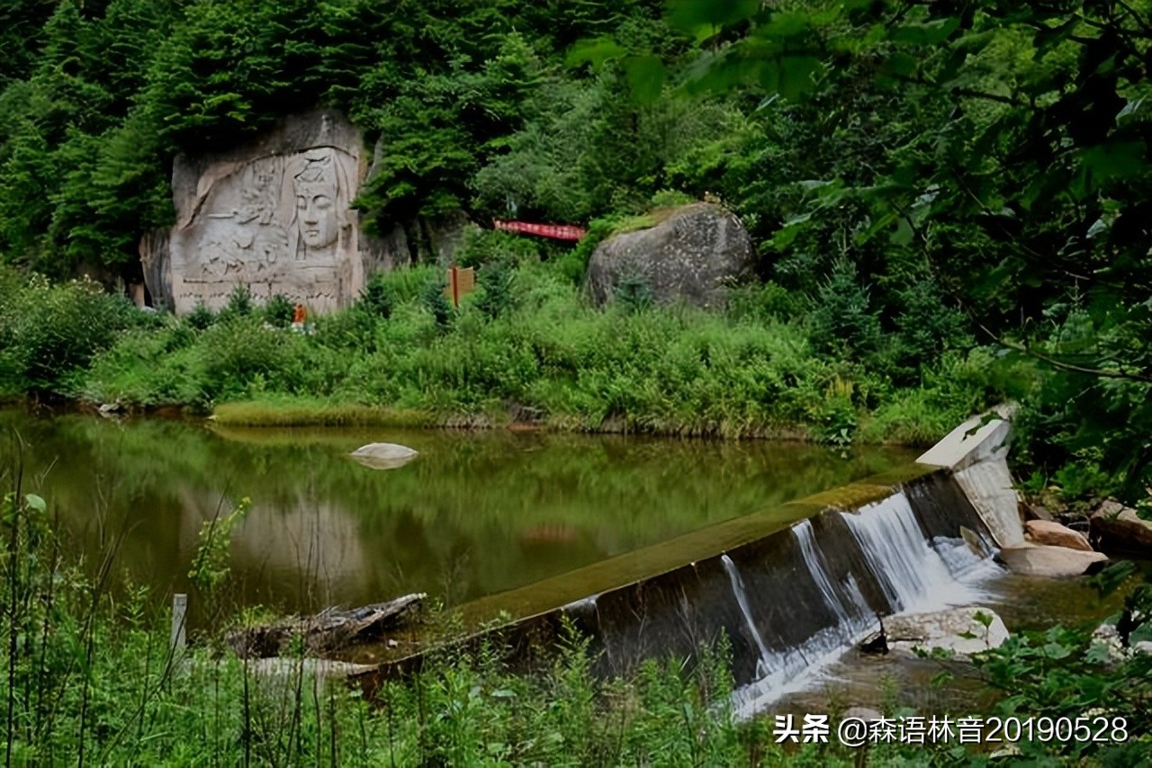 烟雨通天河 丹青水墨画——送你一个夏天“趣”通天河的理由