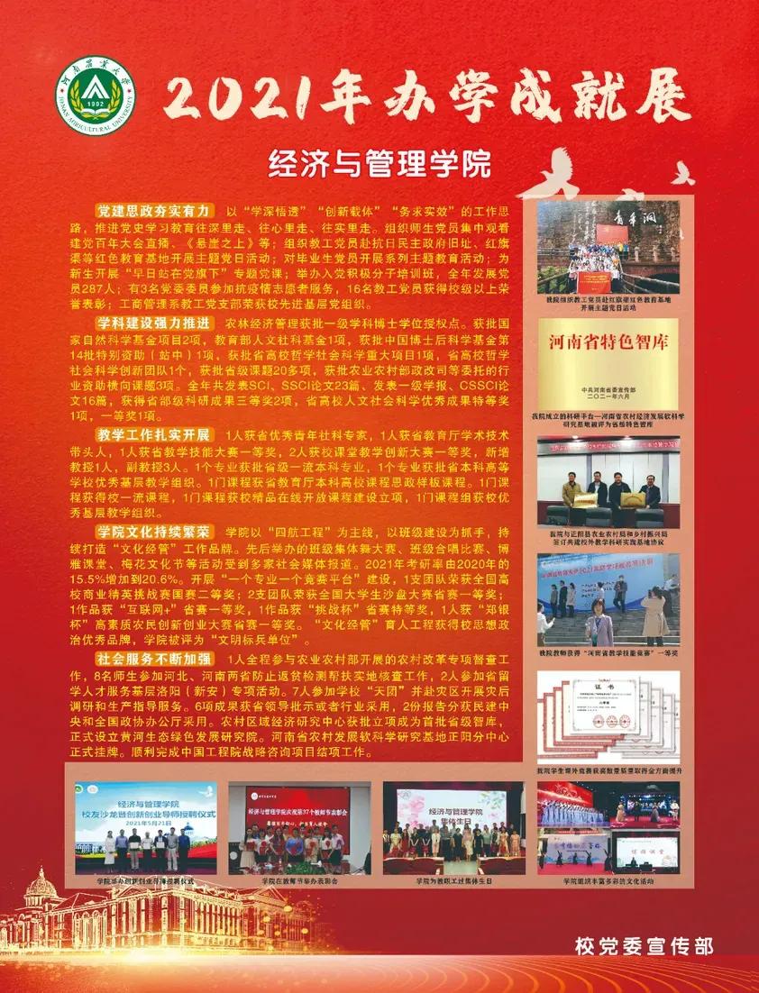 河南农业大学2021年办学成就展