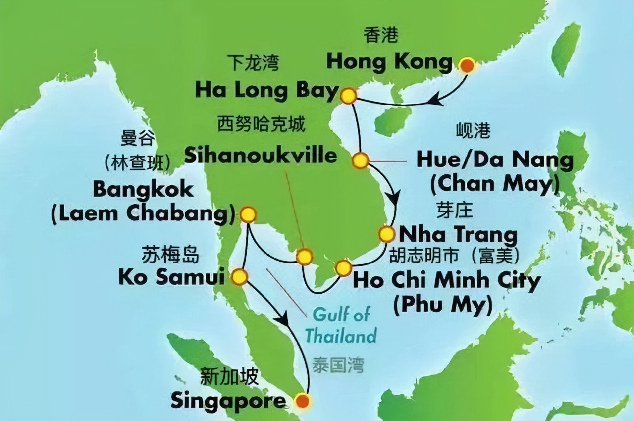 hong kong(香港),belawan(勿拉湾),surabaya (泗水),penang (槟城)