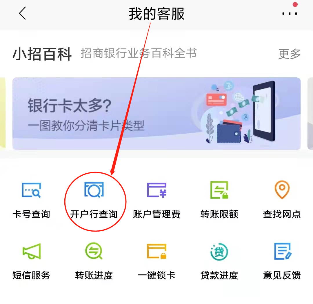 如何查询银行卡号或开户行？