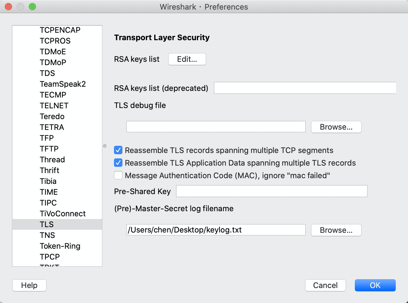 wireshark 如何抓包https