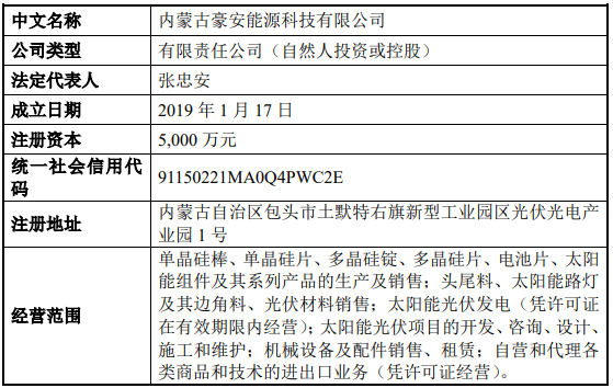 沐邦高科以现金的方式收购豪安能源项目可行性研究报告案例