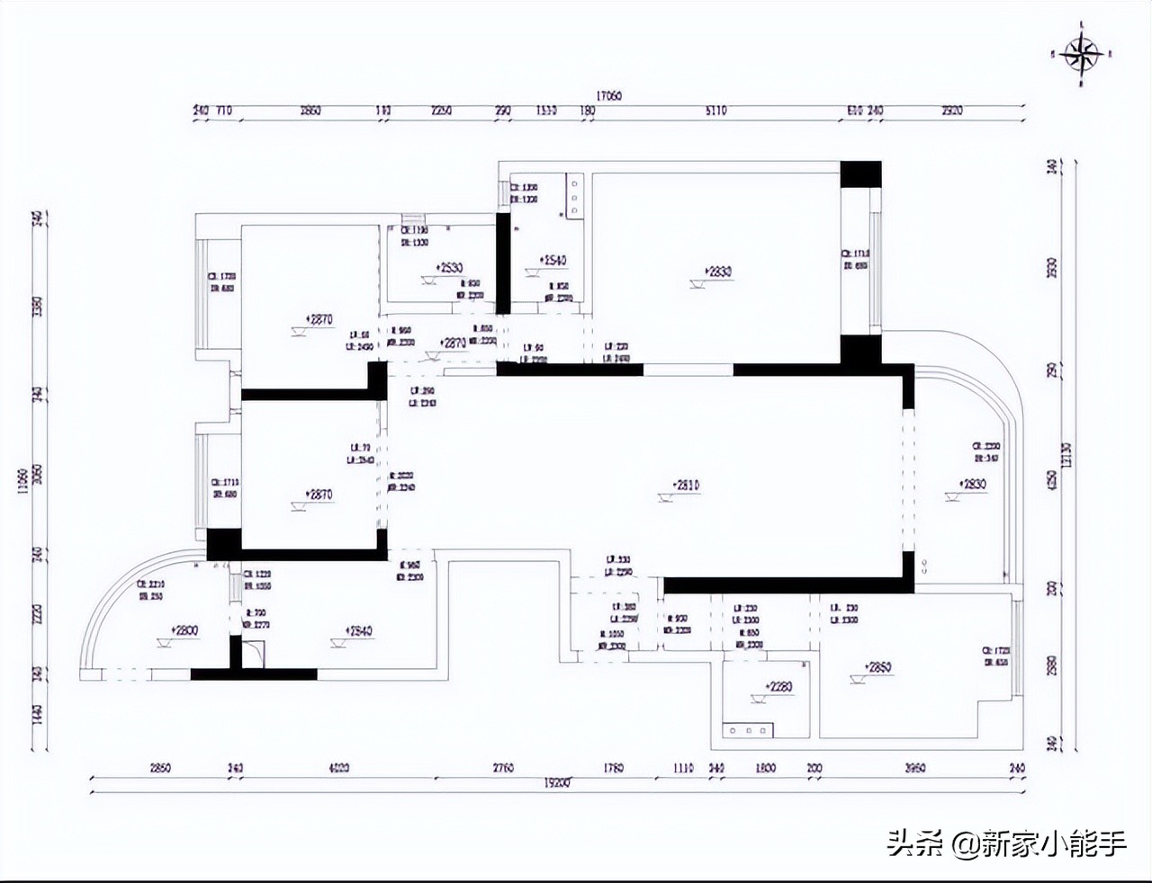 141平简欧混搭风格，全屋装修花了100万，太奢华了，看着都羡慕