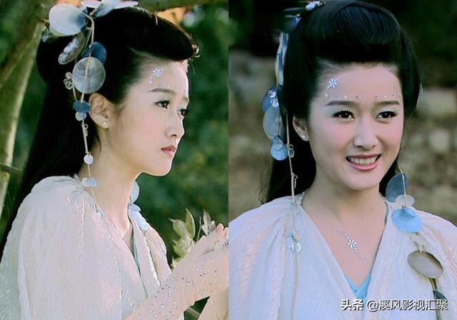 女演员超美的水晶妆，蒋欣的绿儿超灵动，杨幂的夕瑶太惊艳