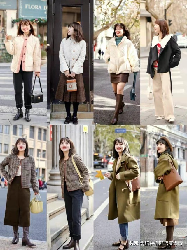 2022年开春怎么穿？小个子博主72套搭配，每一套都很美