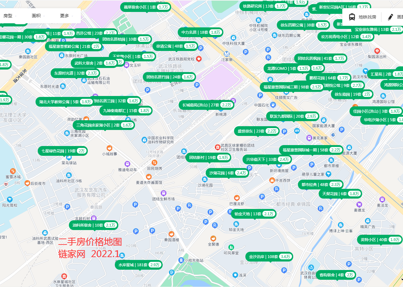 武汉学区系列59：徐东岳家嘴沙湖学校东亭学校小学及对口小区概况