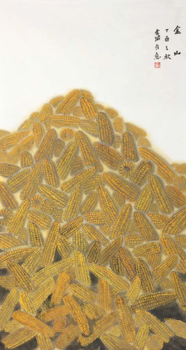 意境清远，笔墨雅洁的花鸟画