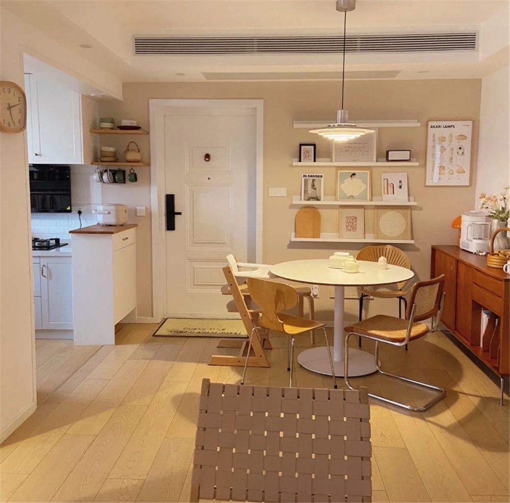 浙江一家三口买下89㎡小家，小三室格局紧凑，装修却温柔又舒适