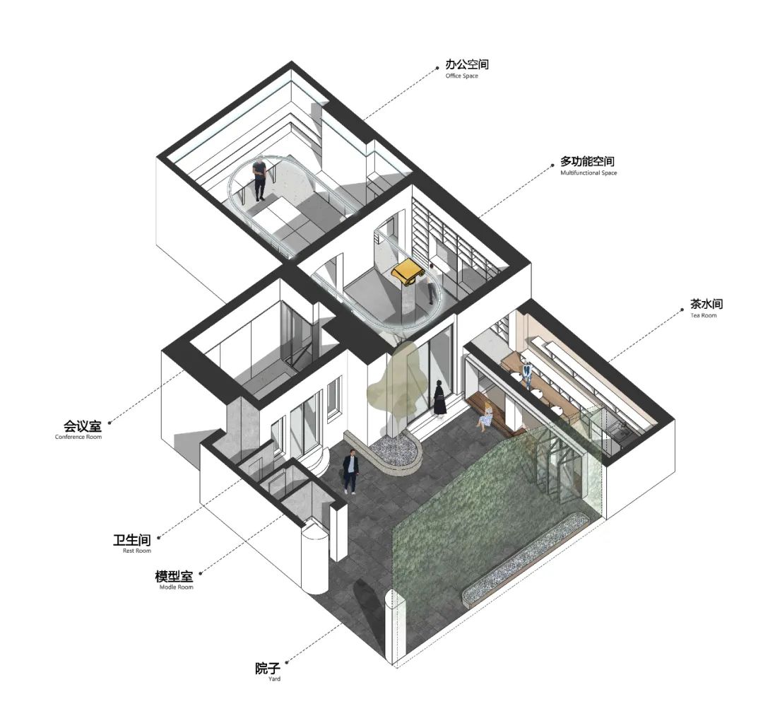 上海花园洋房新生，直线建筑上海办公室 / 直线建筑