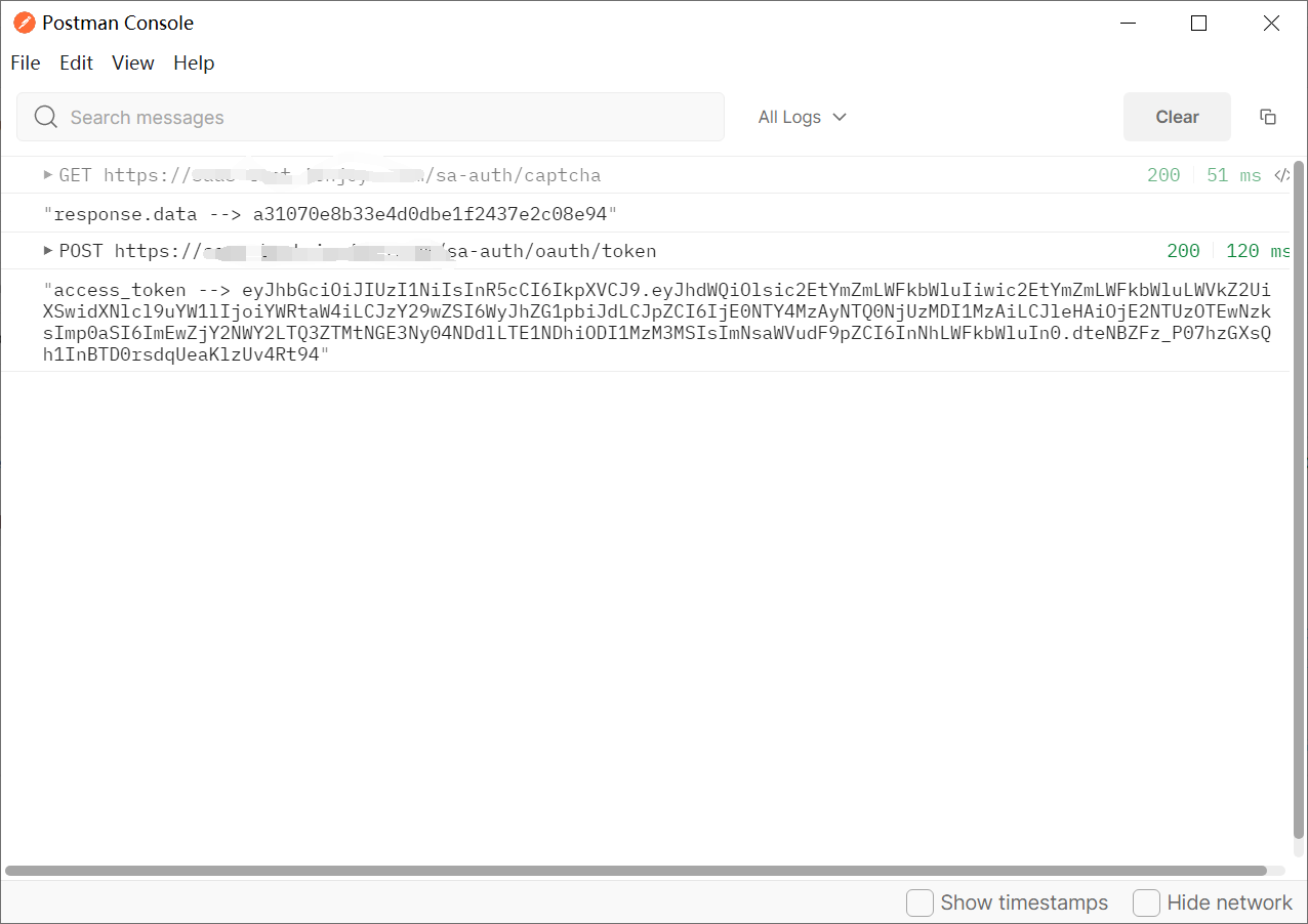 用Postman测试需要授权的接口