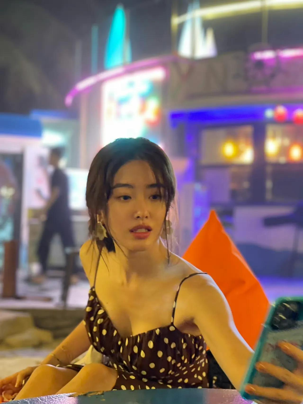 杨釆钰这小酒窝真迷人