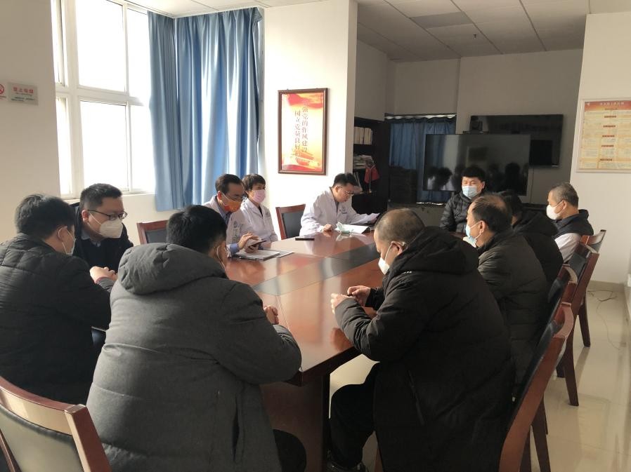 西安市红会医院后勤保障党支部召开民主生活会