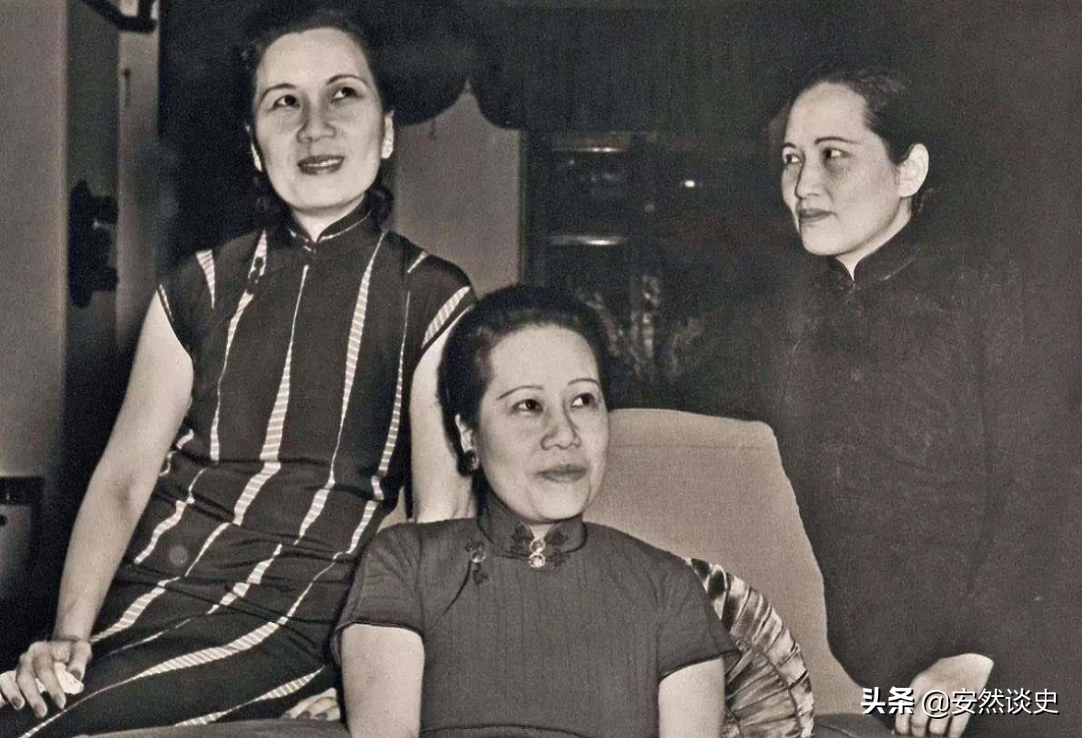 宋霭龄个人简历(宋蔼龄四个子女,长子嚣张次女跋扈,个个难管难教,仅