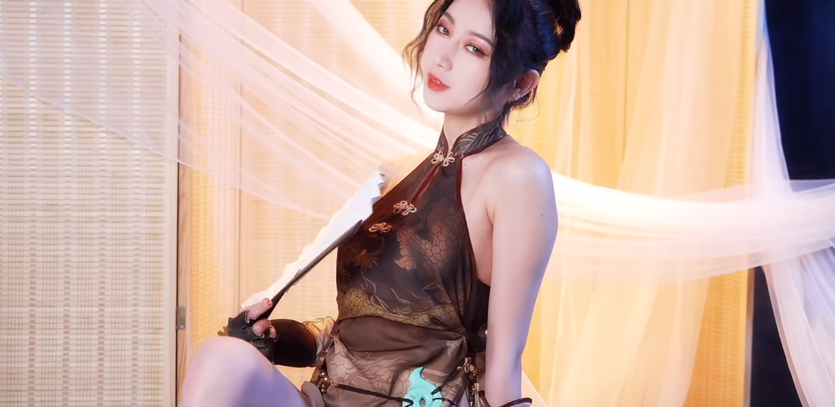 7套《永劫无间》女装COS  妖刀姬迦南整出花活！-哪边嗨