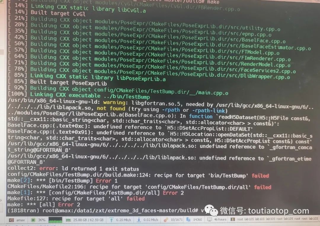 解决全网github项目各种错误运行环境问题
