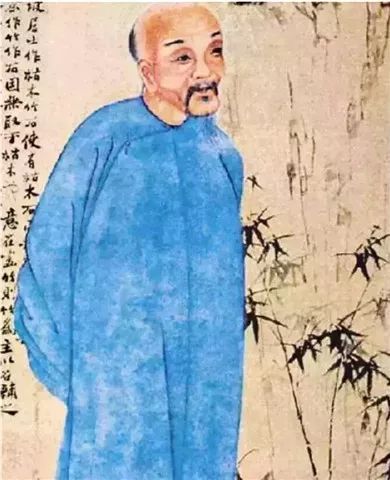 郑板桥写碑，罕见