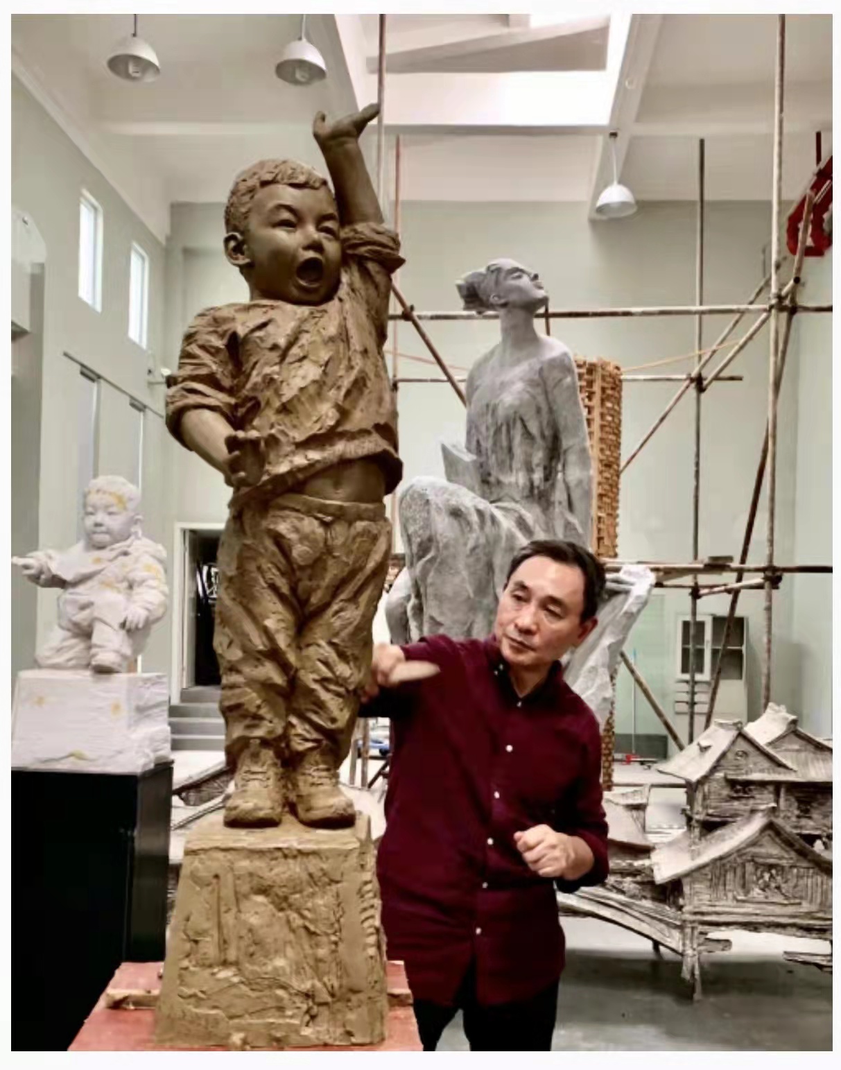 名家风采——国际著名雕塑家郭选昌作品赏析