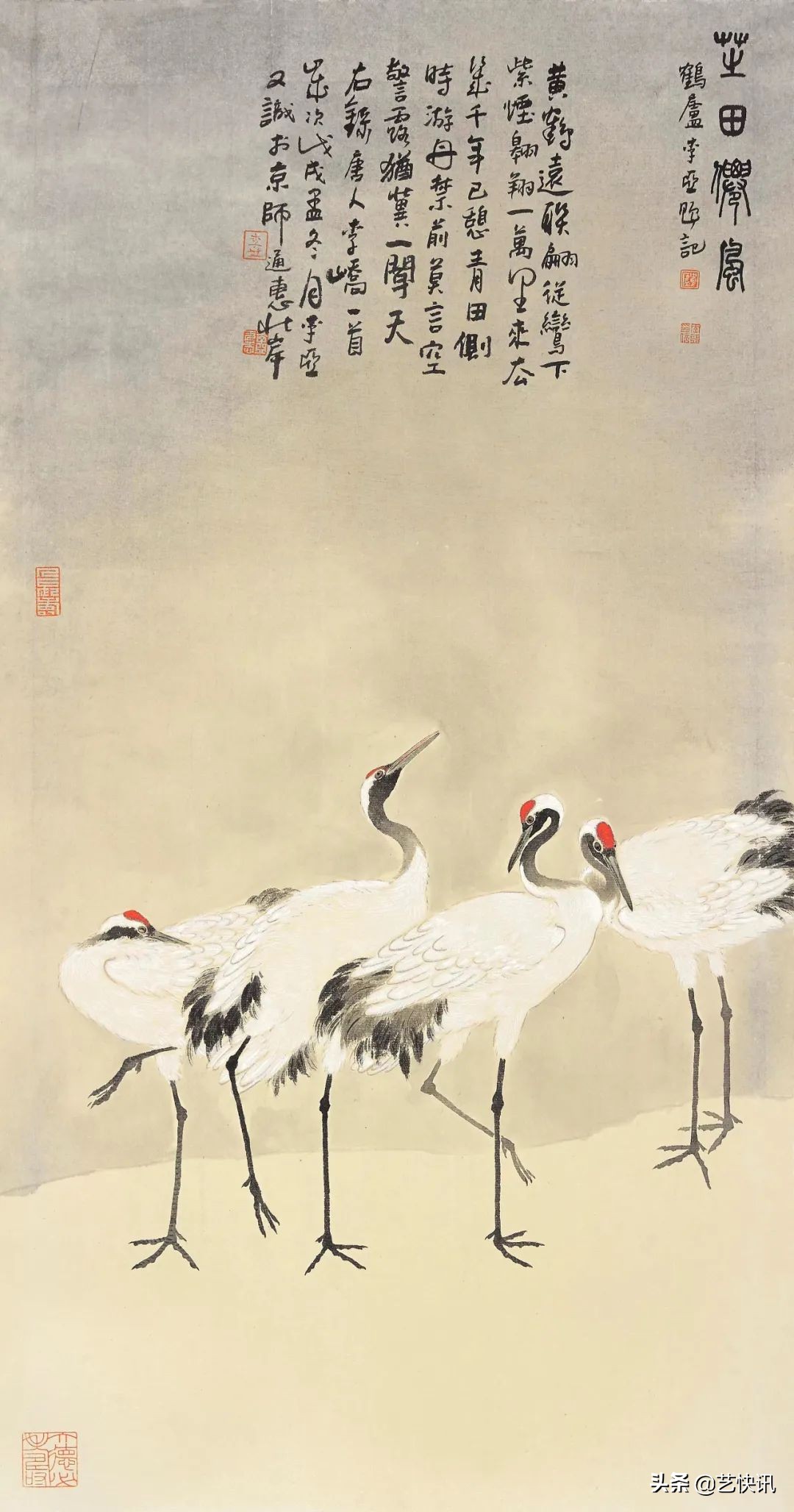 当代画鹤名家 | 李亚