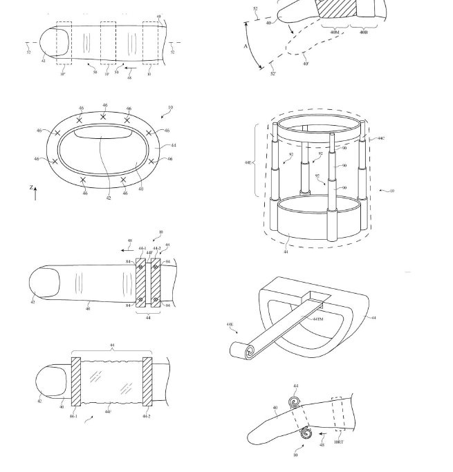 苹果公开智能指环相关专利：配备多个传感器，可操作电子设备