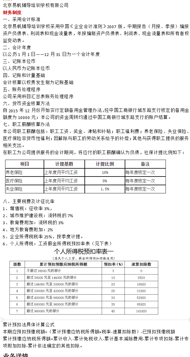 掌握这30笔辅导培训学校会计真账处理，就算是入门了，能快速上岗