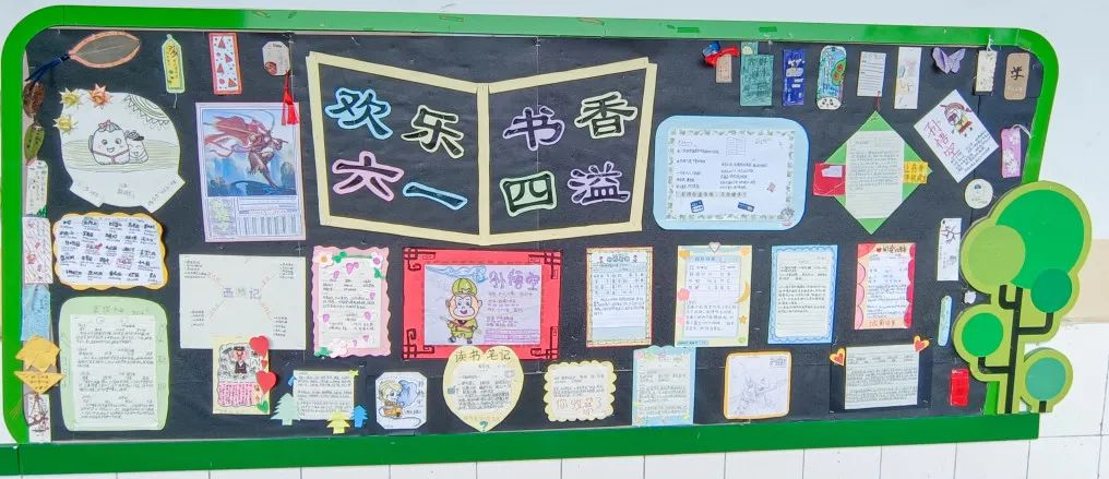 成都市双流区黄甲小学举行读书节之阅读展板评比活动