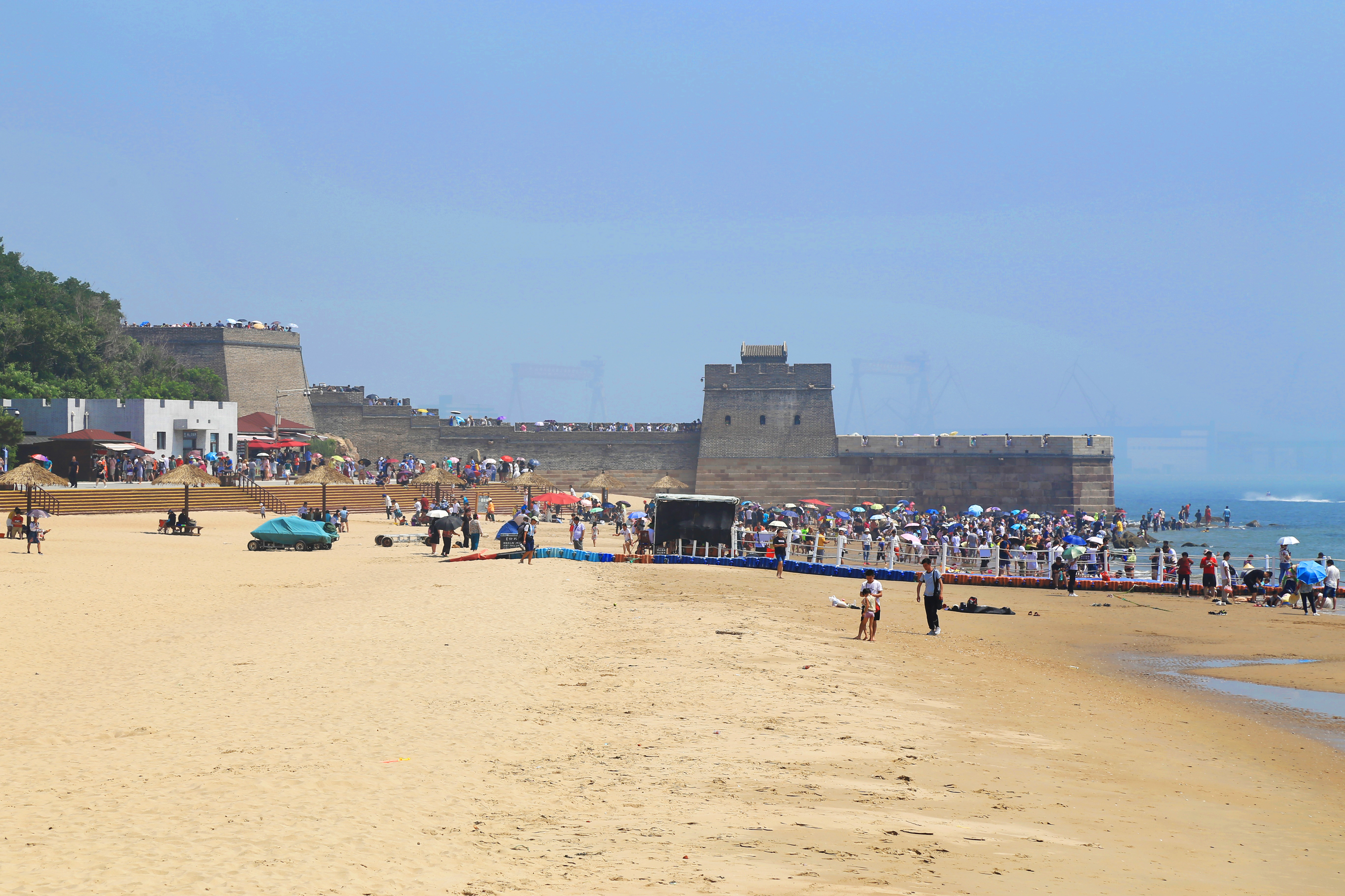 山海关凭啥是天下第一关?大海里建长城,中国古人的智慧令人折服