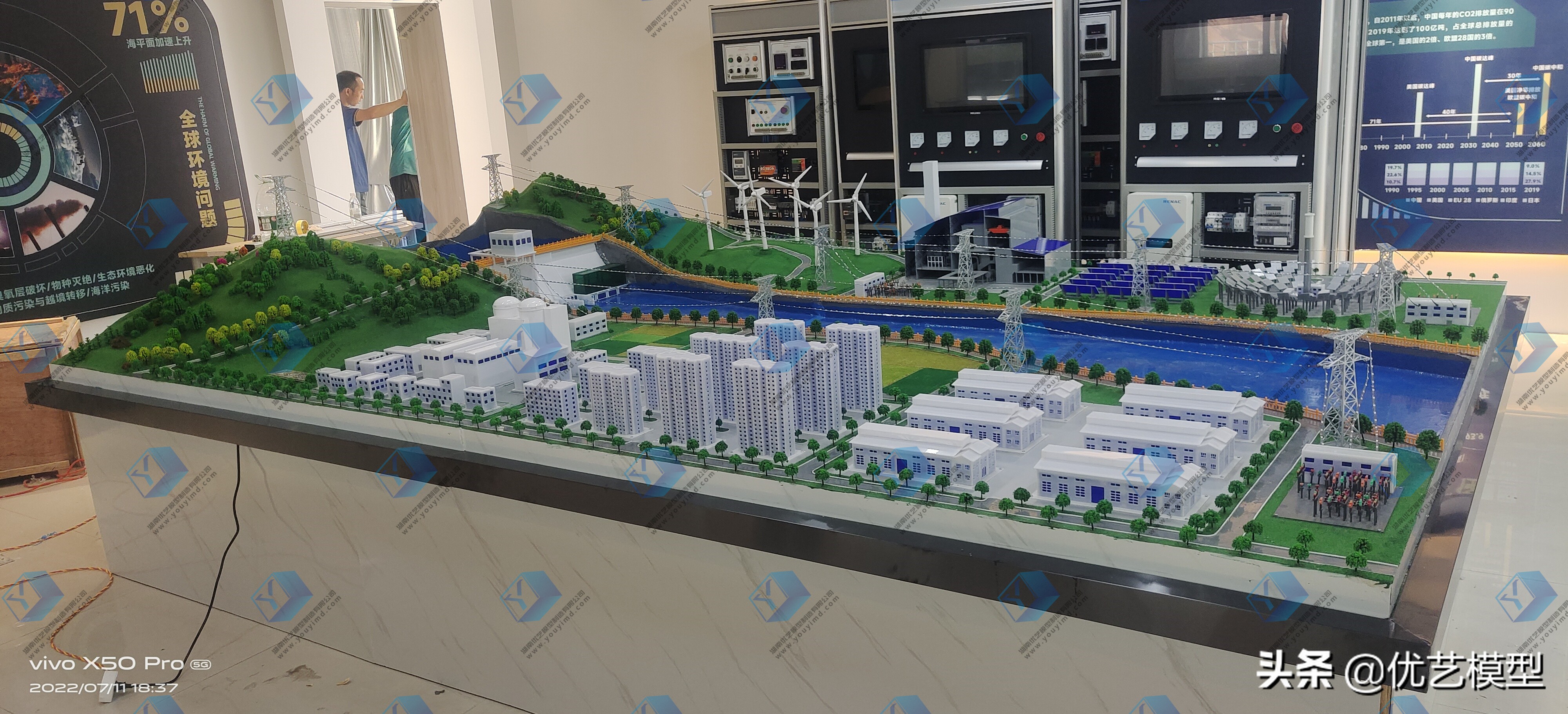 新能源模型，清洁能源模型——湖南省优艺模型