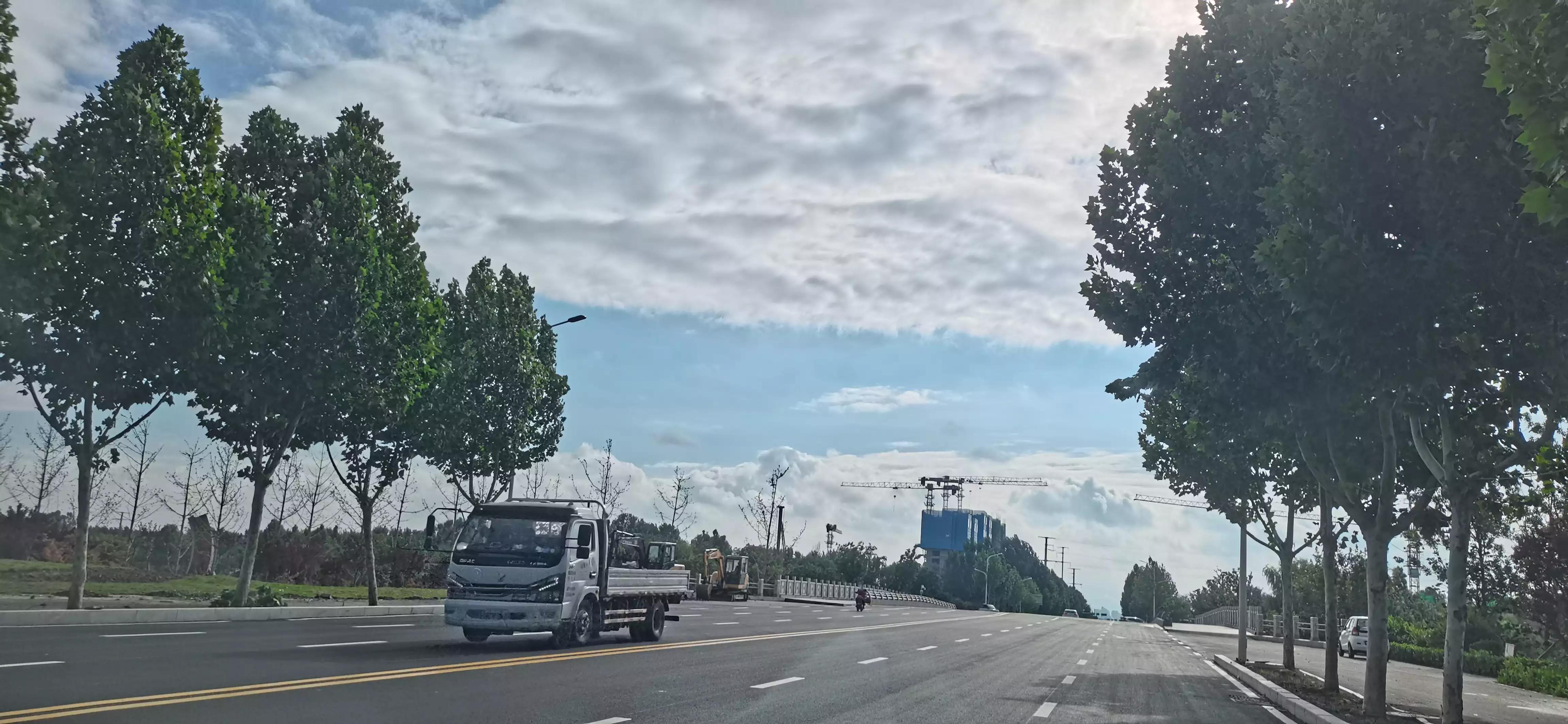 雨过天晴，空气清新