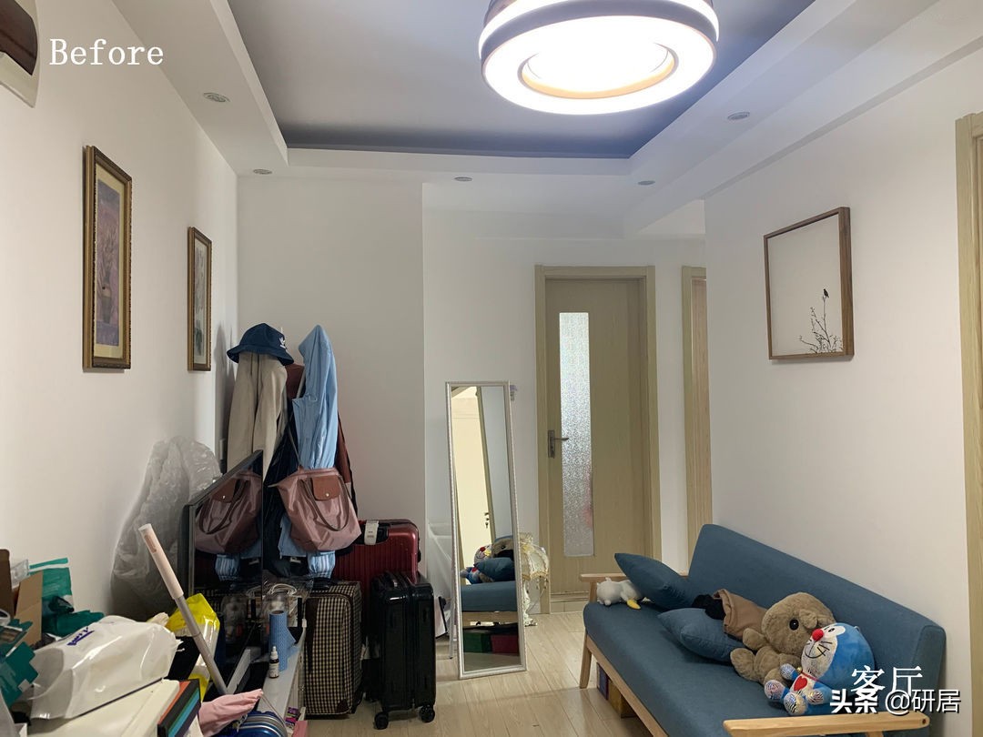 这套65㎡改造有些特别，暗黑风格，制作睡眠舱，住一家4口好轻松