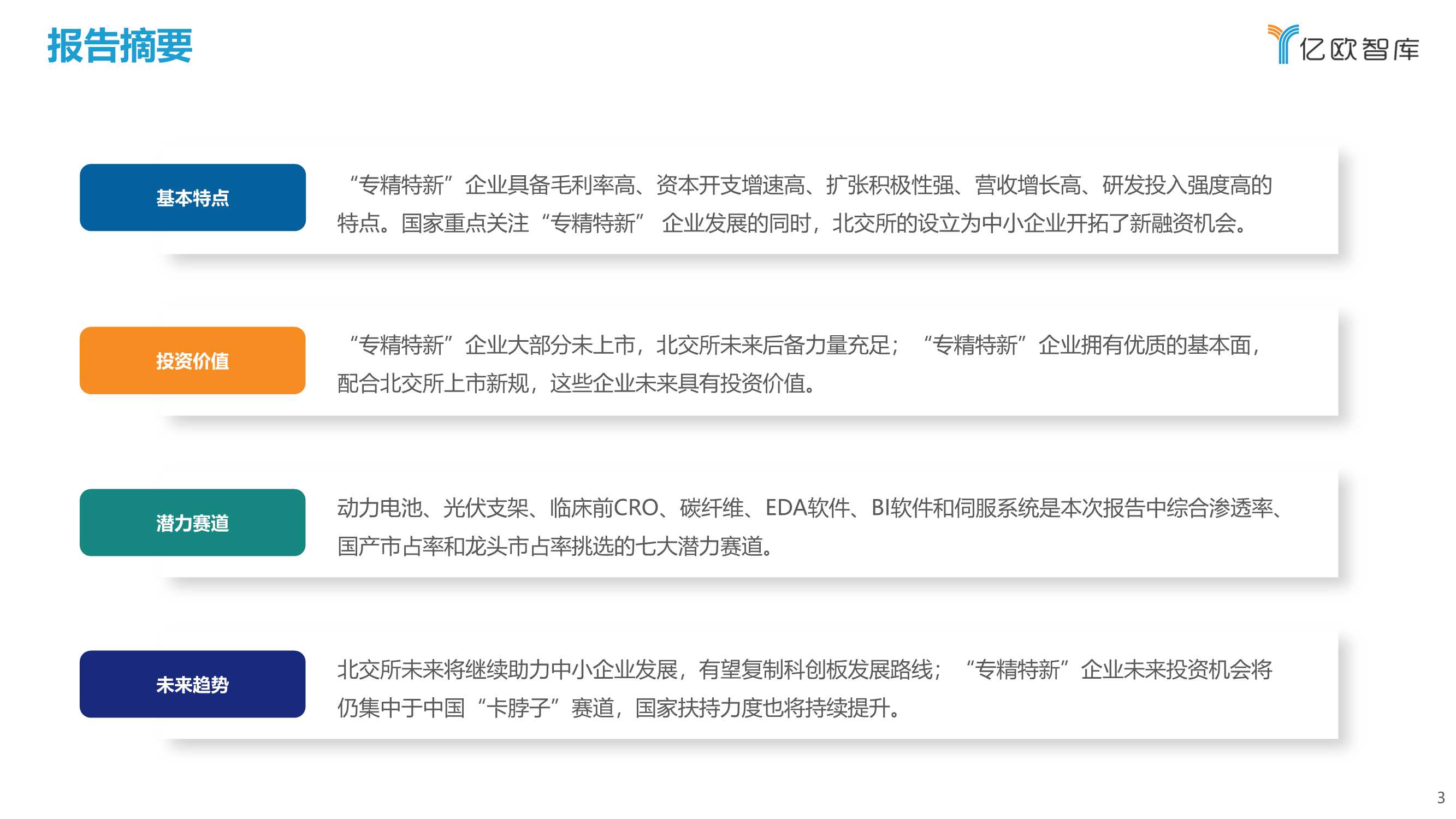 2022北交所与“专精特新“企业投资价值研究报告