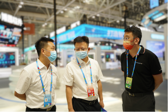 第五届数字中国建设成果展览会开馆首日，南威软件集团日程大事记