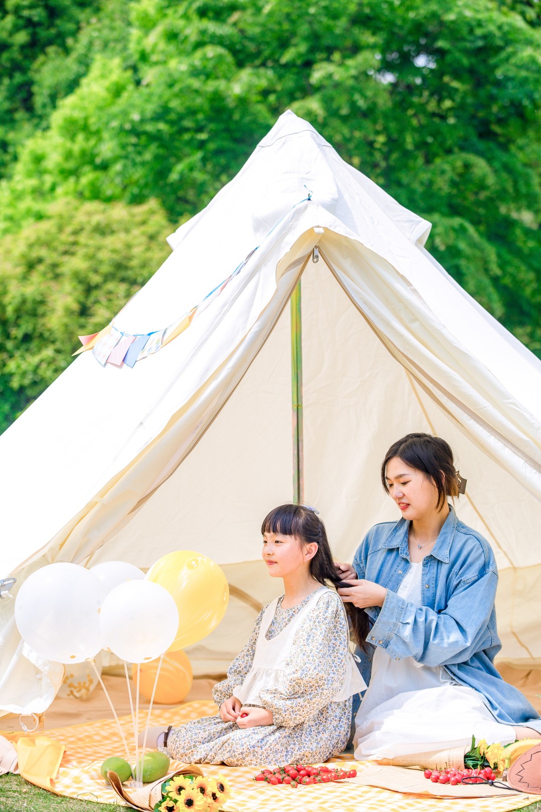 万物“筝”春｜莫干山天际森谷约会春天！享5.5w方草坪花式遛娃