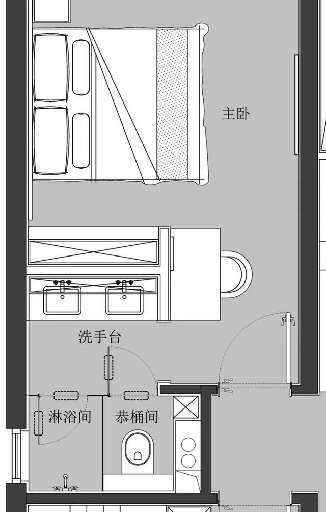 3.5㎡卫生间搞出日式三分离，小户型照着抄准不出错