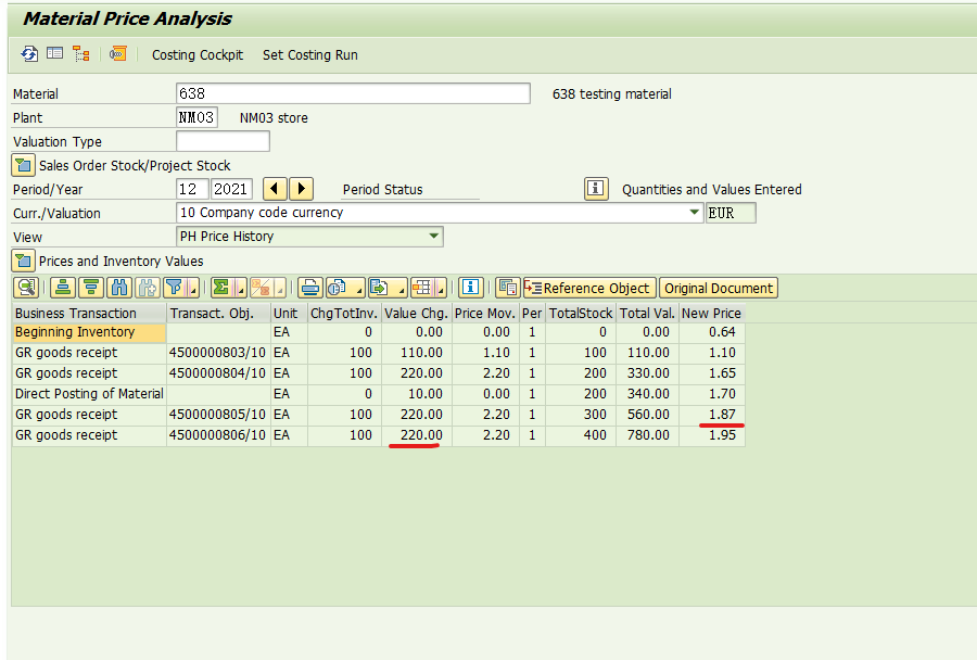 SAP MM 采购附加费计入物料成本？