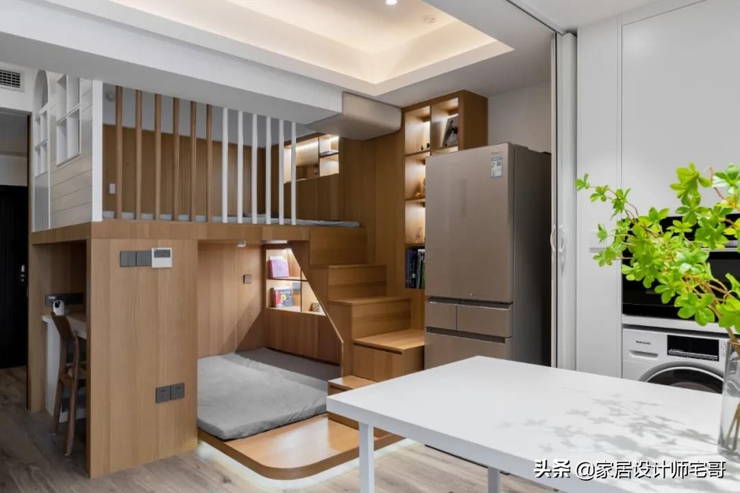 上海1家3代5口人，挤37㎡的小房，要啥有啥，麻雀虽小五脏俱全