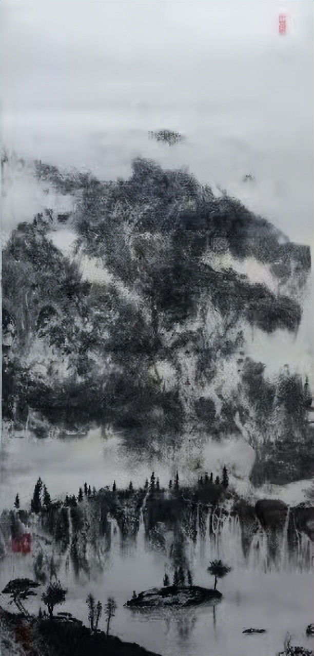 张勇——非遗无笔水墨画传承人