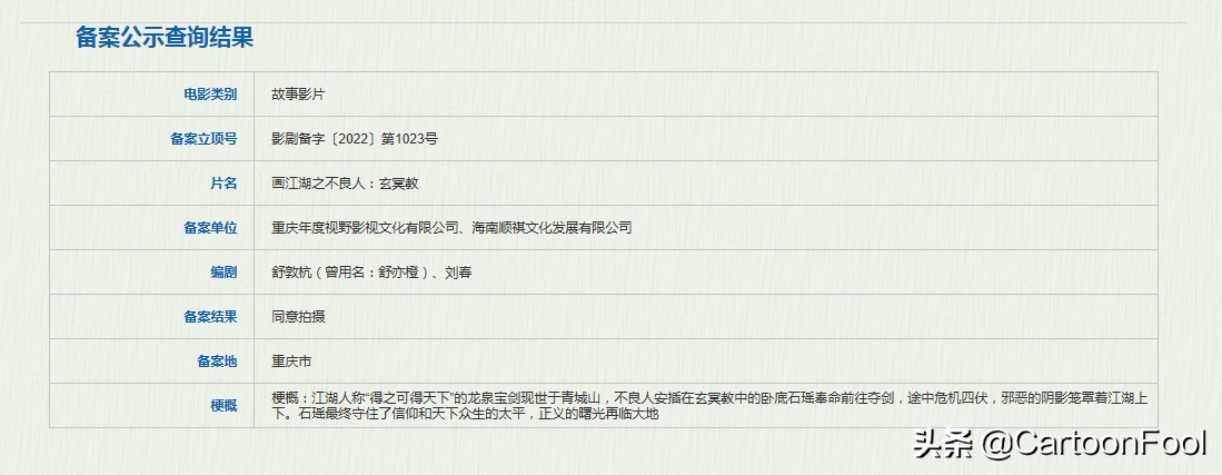 《画江湖之不良人：玄冥教》大电影备案，孟婆担任主角，你期待吗