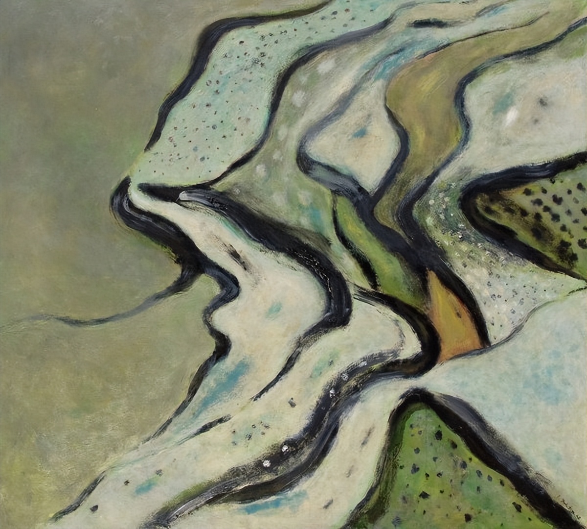 「德艺双馨」当代著名油画家鄂圭俊作品欣赏